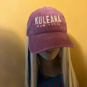 Kuleana Hawaiian Rum Dusty Rose color Baseball Cap 🧢